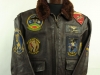 Regulations today limit the patches allowed on G-1 flight jackets, but for decades one could trace an aviator's career by looking at the insignia on his/her leather flight jacket.